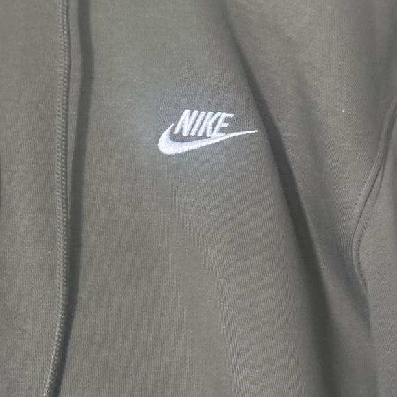 Nike Men's Hoodie in Olive - Picture 2 of 4